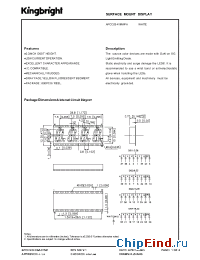 Datasheet APCC03-41MWFA manufacturer Kingbright