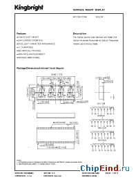 Datasheet APCC03-41YWA производства Kingbright