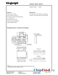Datasheet APDA04-41CGKWA производства Kingbright