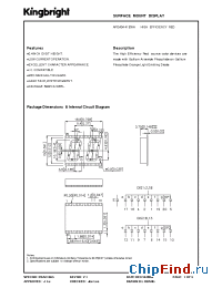Datasheet APDA04-41EWA производства Kingbright