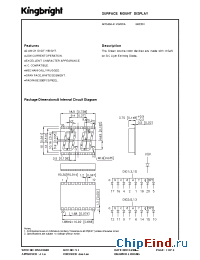 Datasheet APDA04-41VGKWA производства Kingbright