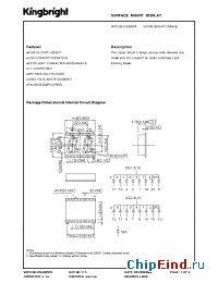 Datasheet APDC03-41SEKWA manufacturer Kingbright