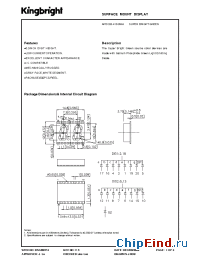 Datasheet APDC03-41SGWA manufacturer Kingbright