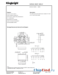 Datasheet APDC03-41VGKWA производства Kingbright