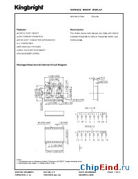 Datasheet APDC03-41YWA производства Kingbright