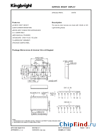 Datasheet APDC04-41PWFA manufacturer Kingbright