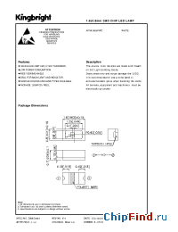 Datasheet APHK1608PWC manufacturer Kingbright