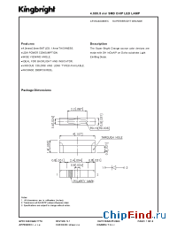 Datasheet APJKA4008SEC manufacturer Kingbright