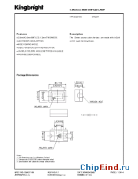 Datasheet APK3020VGC manufacturer Kingbright