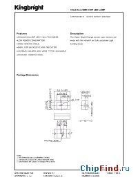 Datasheet APK3520SECK производства Kingbright