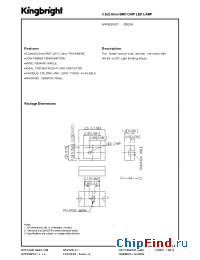 Datasheet APK3520VGC производства Kingbright