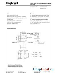 Datasheet APKF3030SEEVGBE производства Kingbright