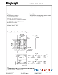 Datasheet APPDC04-41CGKWA производства Kingbright