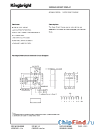 Datasheet APSA02-41SEKWA производства Kingbright