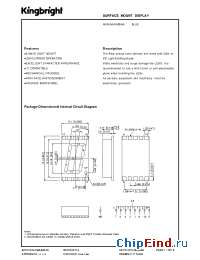 Datasheet APSA04-41MBWA производства Kingbright
