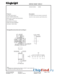 Datasheet APSC03-41CGKWA производства Kingbright