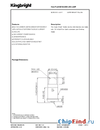 Datasheet BLF051SYC-12V-P manufacturer Kingbright