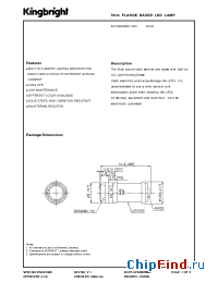 Datasheet BLFA054MBC-28V manufacturer Kingbright