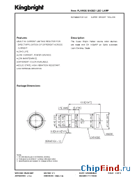 Datasheet BLFA064SYCK-12V manufacturer Kingbright