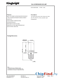 Datasheet BLS101SURC/E28V manufacturer Kingbright