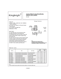 Datasheet KA-3020EC manufacturer Kingbright