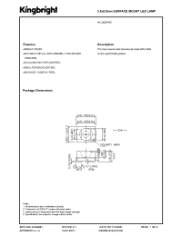 Datasheet KA-3528PWC manufacturer Kingbright