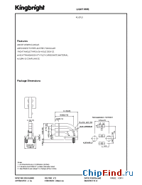 Datasheet KL-07LS производства Kingbright