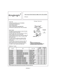 Datasheet KPA-30102SYD manufacturer Kingbright