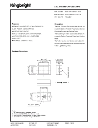 Datasheet KPK-3020EC manufacturer Kingbright