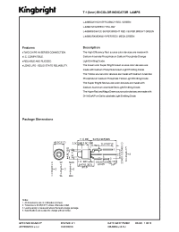 Datasheet L-469SRSGW-CC manufacturer Kingbright