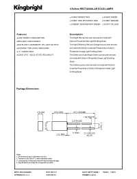 Datasheet L-513HDT manufacturer Kingbright