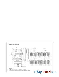 Datasheet SA40-19YWADMP10.4607 производства Kingbright