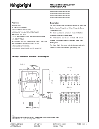 Datasheet SC40-19SRWA manufacturer Kingbright