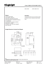 Datasheet SC56-21SRWA manufacturer Kingbright