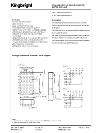 Datasheet TA16-11EWA manufacturer Kingbright