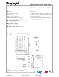 Datasheet TBA24-22EGWA manufacturer Kingbright