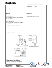 Datasheet W1503EB/2GD manufacturer Kingbright