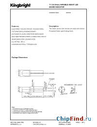 Datasheet W53BR23.5/GD manufacturer Kingbright