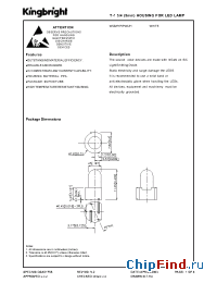 Datasheet W53WYP/PWC/H производства Kingbright