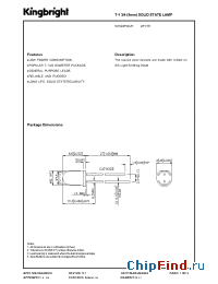 Datasheet W7524PWC/H manufacturer Kingbright