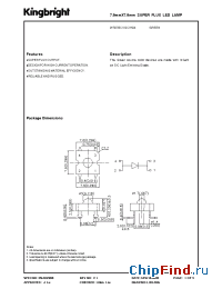 Datasheet W7676CVGC/H04 manufacturer Kingbright