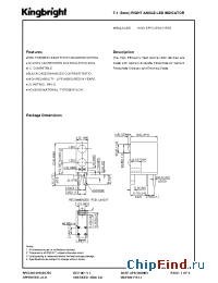 Datasheet W934JQ/2ID manufacturer Kingbright