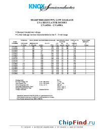 Datasheet LVA483A manufacturer Knox