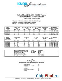 Datasheet SMV20413 manufacturer Knox