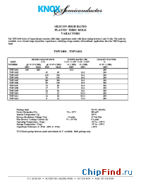 Datasheet TMV1406 manufacturer Knox