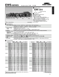 Datasheet EWS100-28 manufacturer Densei-Lambda