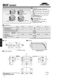 Datasheet MAF-1220-33 manufacturer Densei-Lambda