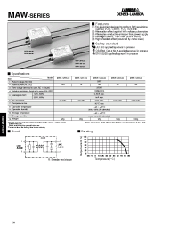 Datasheet MAW-1201-22 manufacturer Densei-Lambda