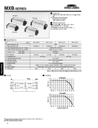 Datasheet MXB-1220-33 manufacturer Densei-Lambda
