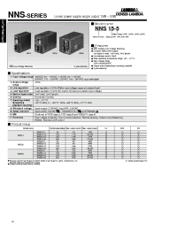 Datasheet NND15 manufacturer Densei-Lambda